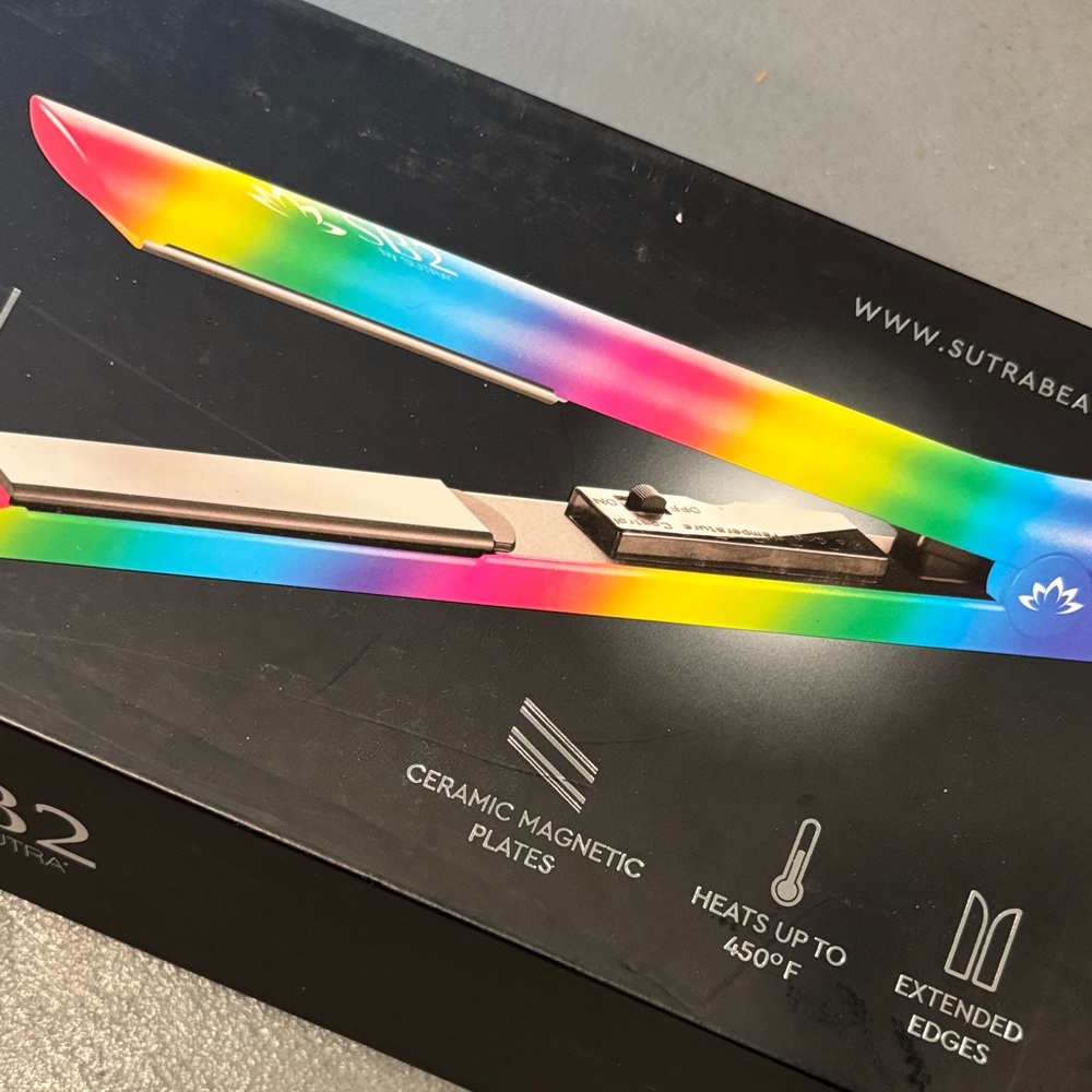 Sutra Beauty Rainbow Hair Straightener